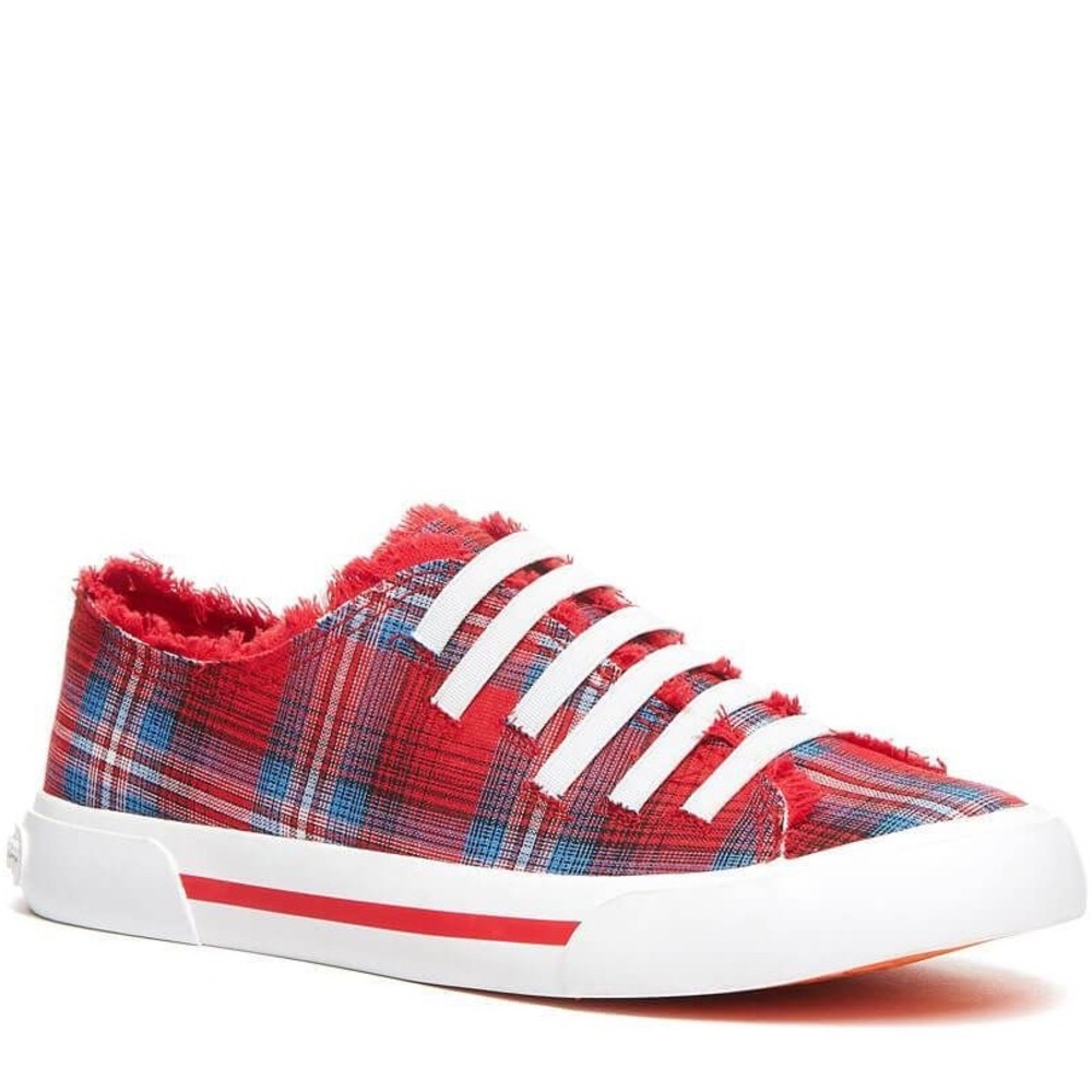 Rocket Dog | Jokes Red & Blue Plaid Sneaker | 8.5